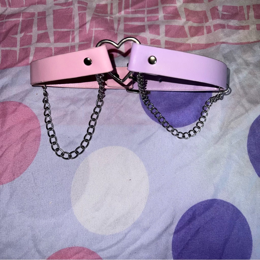 Purple And Pink Choker